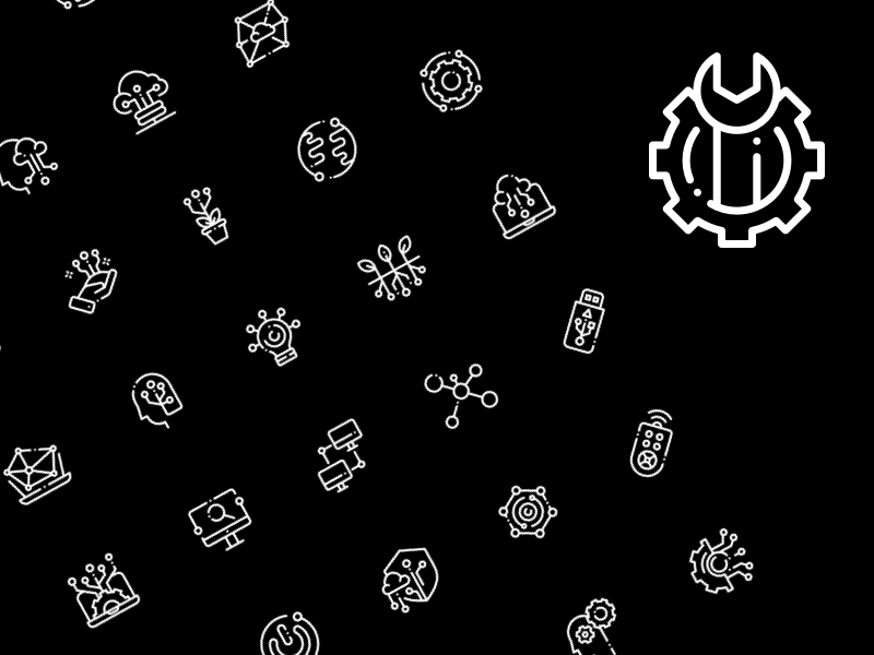 800x600 Technology Icon Set Sketch Freebie