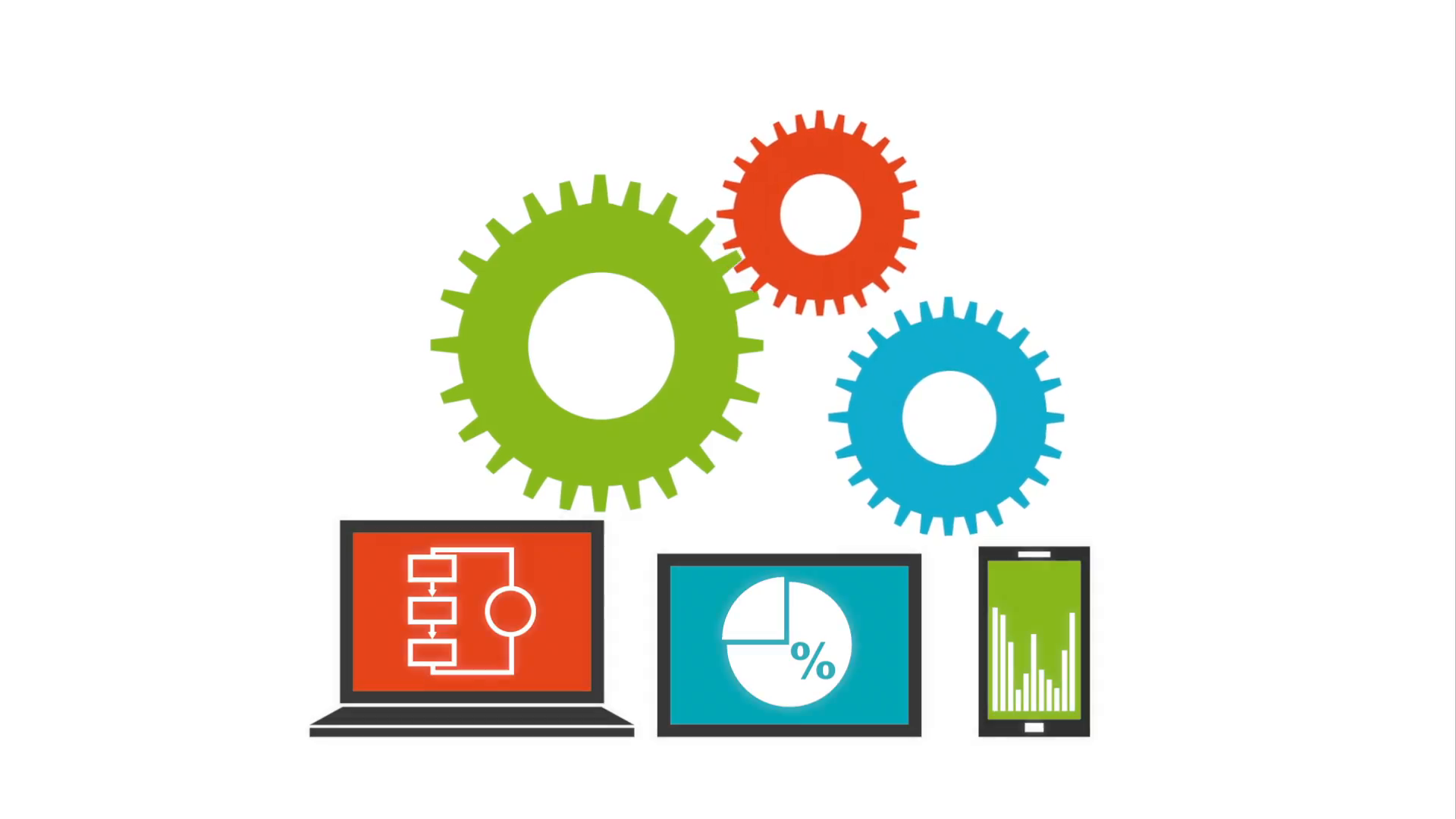 1920x1080 Technology Icon Design, Video Animation Motion Background