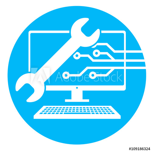 500x500 Big Data Security Maintenance And Tech Icon With Wrench And Gear