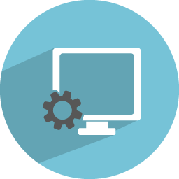 256x256 System Settings Icon Flat Finance Iconset Graphicloads