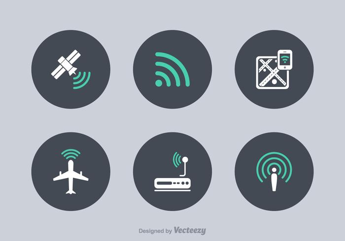 700x490 Wifi Technology Vector Icons