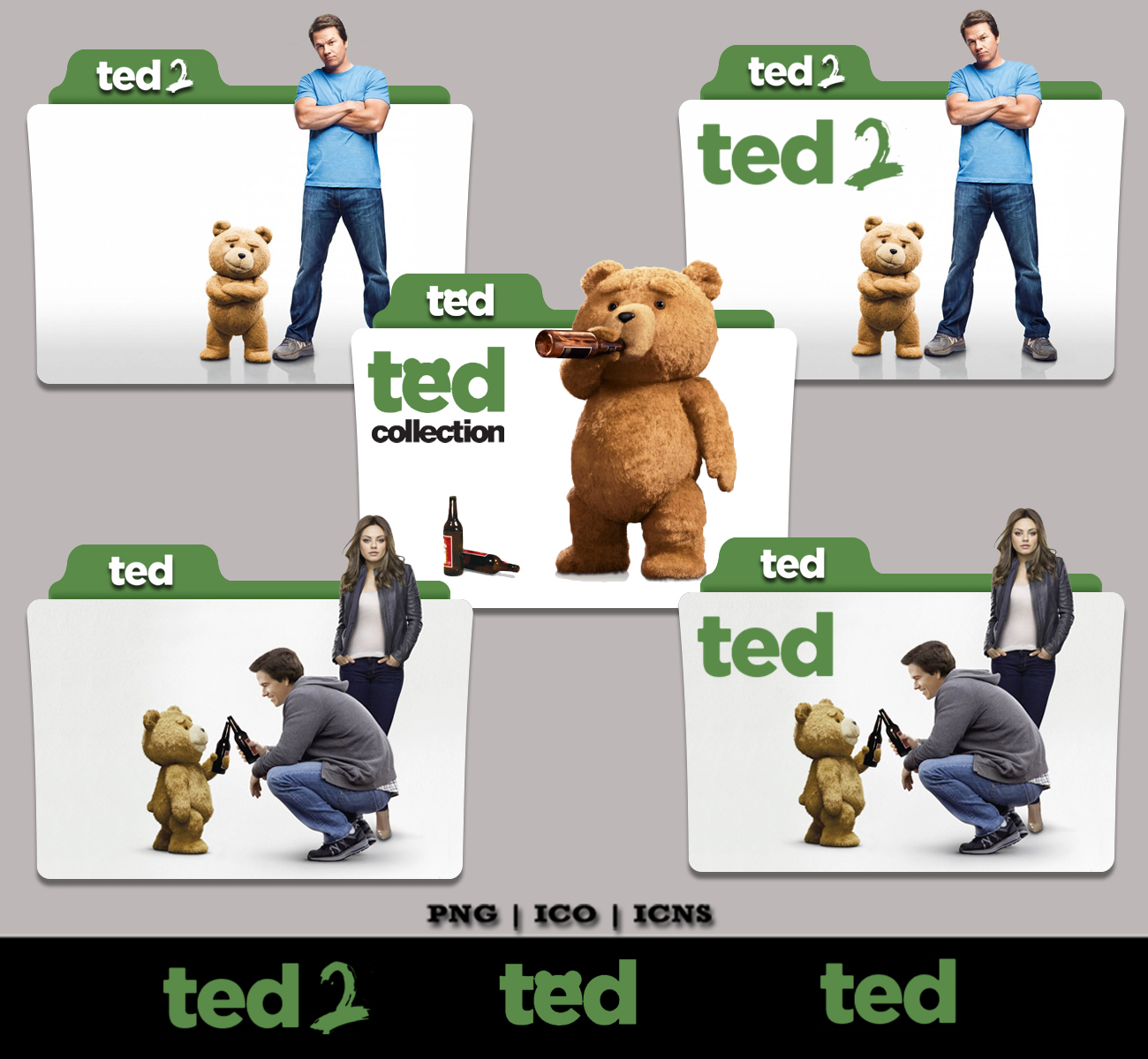 1300x1200 Ted Folder Icon Collection