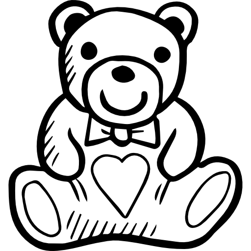 Teddy Bear Icon at Vectorified.com | Collection of Teddy Bear Icon free ...