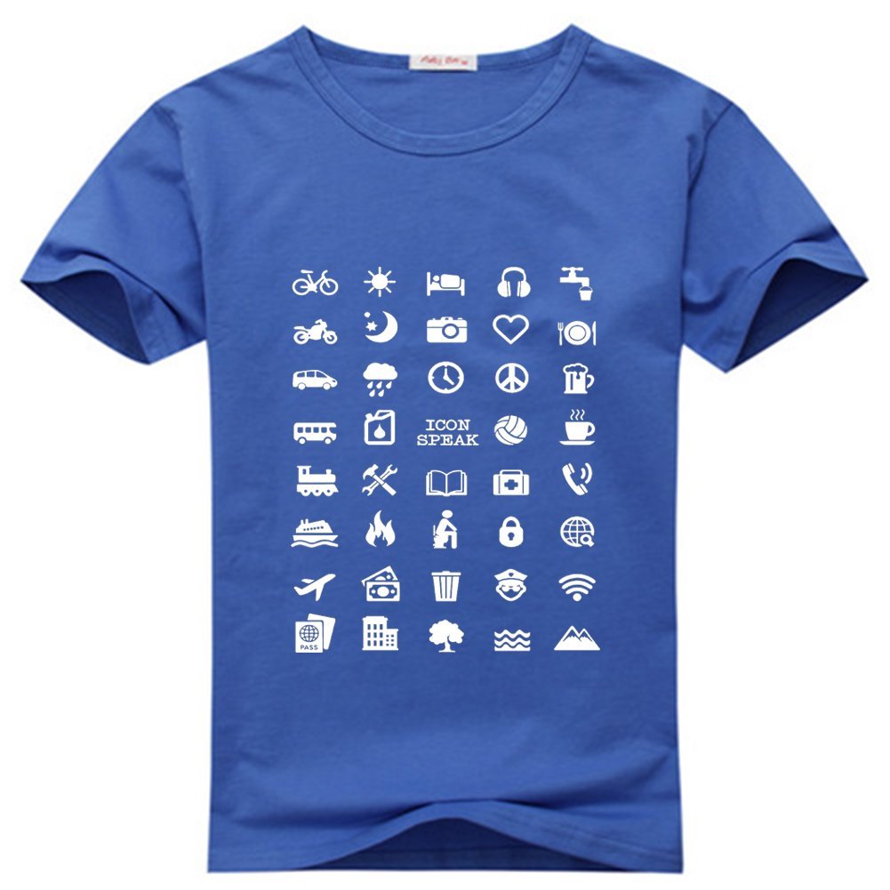 1001x1001 Travel Icon T Shirt,travel Guide Icons Sos T Shirt