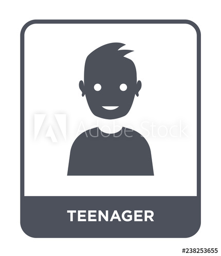 430x500 Teenager Icon Vector
