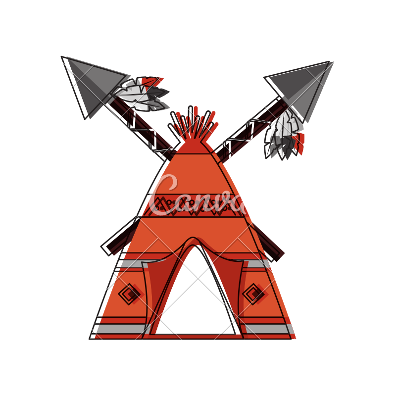 800x800 Native American Indian Teepee Icon