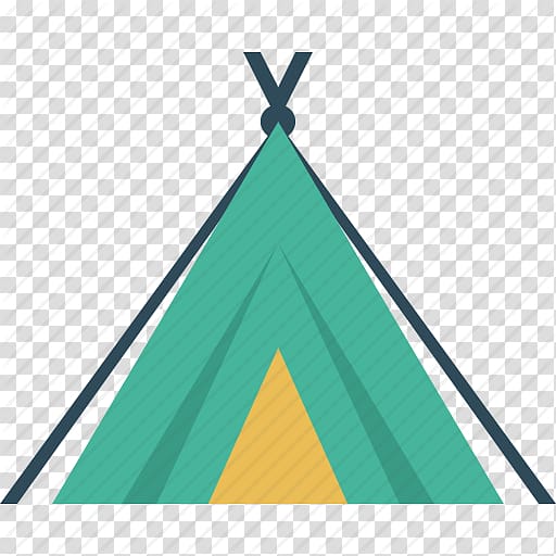 512x512 Green And Yellow Teepee Tent, Sand Mountain Tent Camping Computer