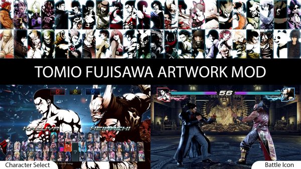 600x337 Tekken Tomio Fujisawa Character Select And Battle Icon