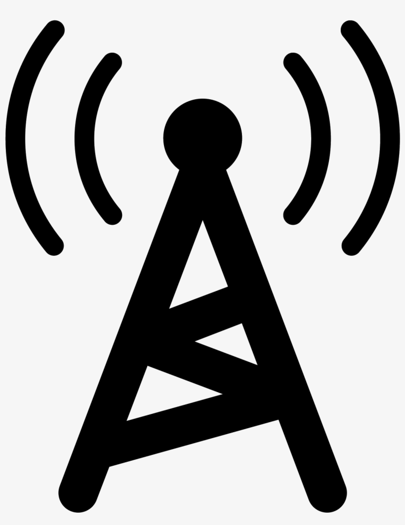 820x1063 Radio Tower Filled Icon