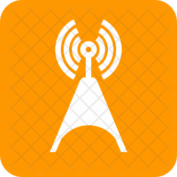 256x256 Telecom Icon Of Glyph Style