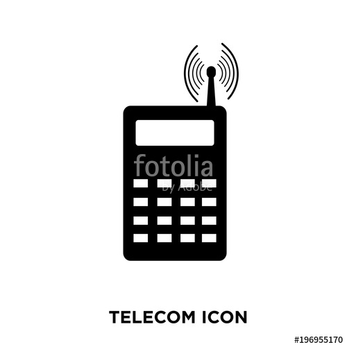 500x500 Telecom Icon Stock Image And Royalty Free Vector On Fotolia