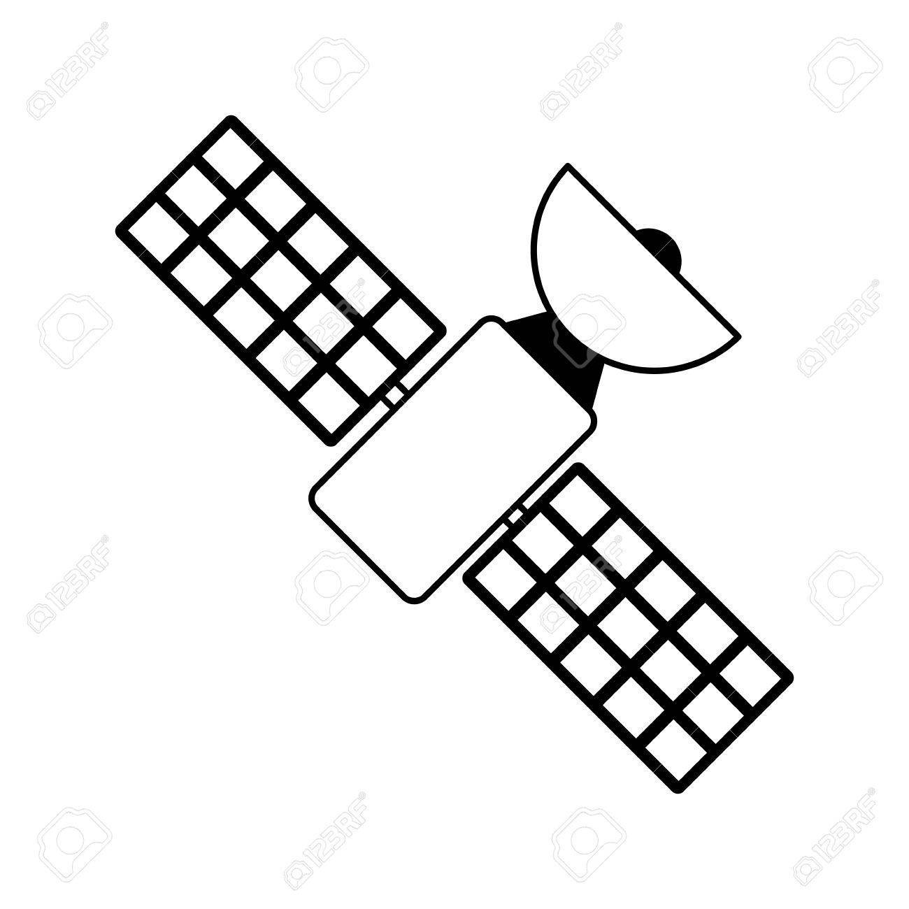1300x1300 Satellite Transmission Telecommunication Icon Image Clipart Portal