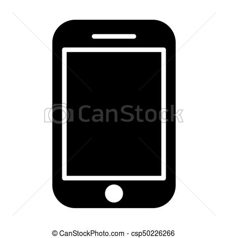 450x470 Telefon, Icon Wektor, Sylwetka, Symbol Sylwetka, Symbol