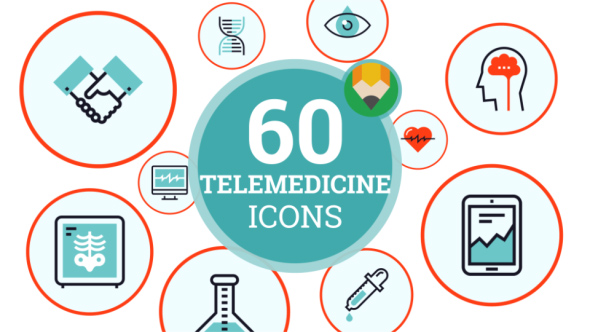 590x332 Telemedicine Icons