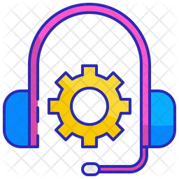 256x256 Telemarketing Icon Of Colored Outline Style