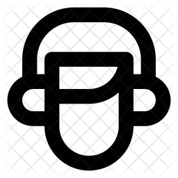 256x256 Telemarketing Icon Of Line Style