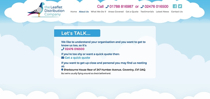 690x327 I've Used X Icon For The Telephone, Email And Address Icons