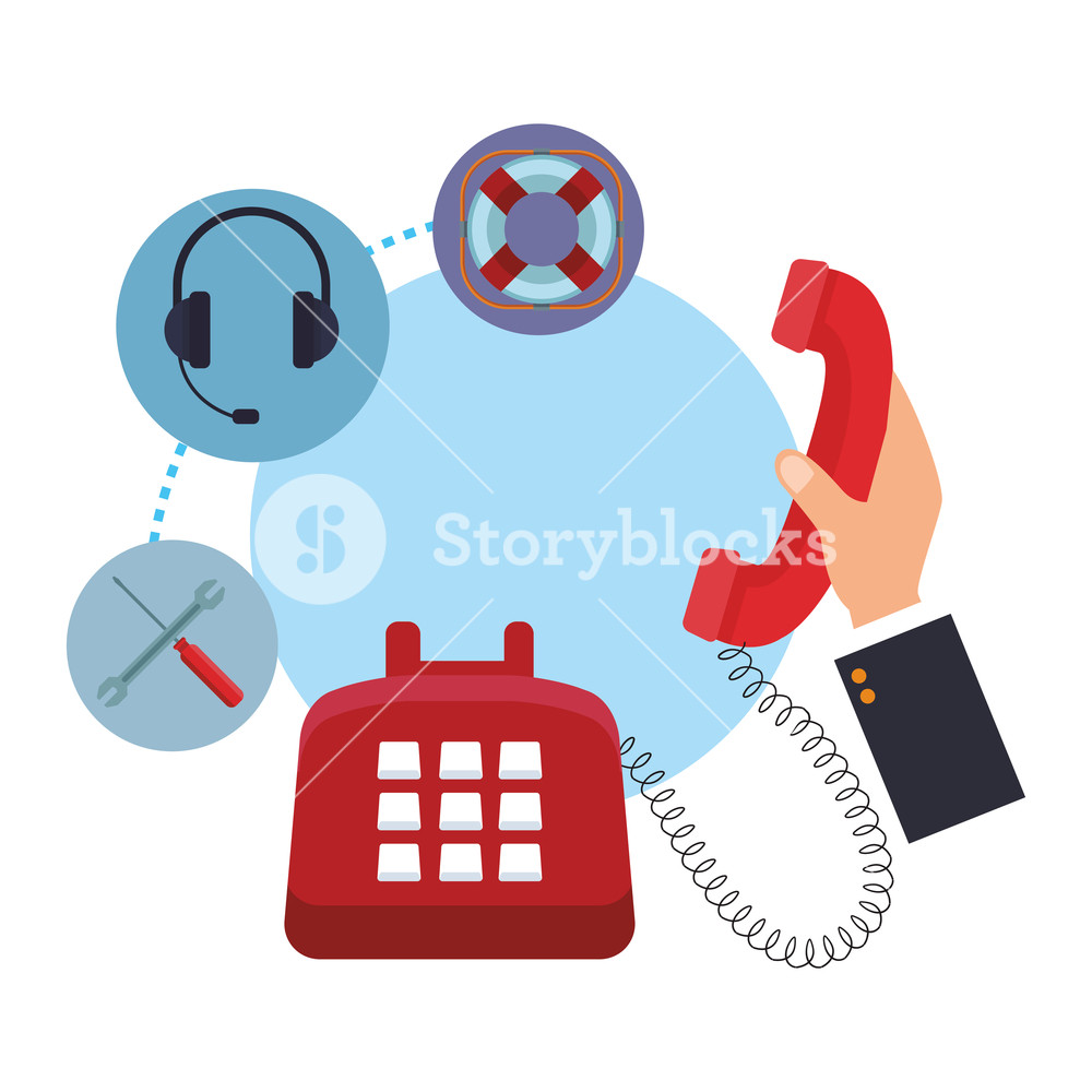1000x1000 Telephone Assistance Icon Assistance Tools Headset Lifebouy Vector