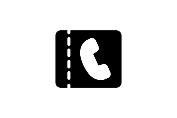 580x386 Book Phone Icon Graphic