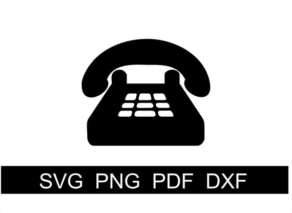 570x416 Telephone Icon Cri Cameo Planner Etsy