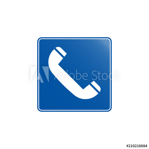 500x500 Telephone Icon Element Of Road Signs Icon For Mobile Concept