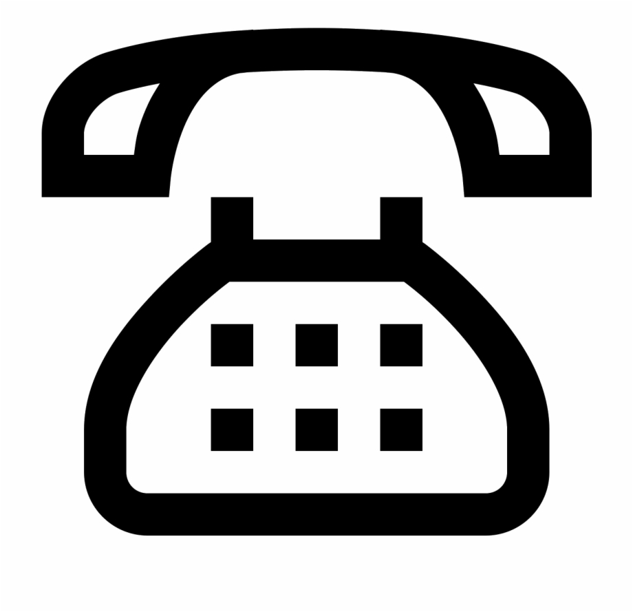 920x889 Telephone Png White