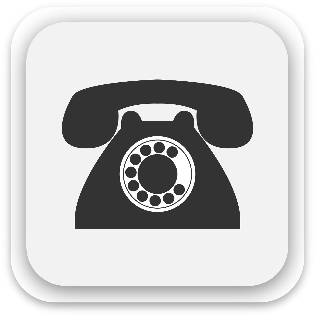 1340x1348 Telephone Icon Icons Png