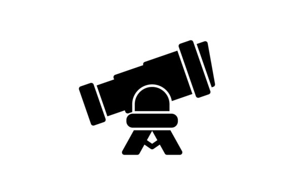 580x386 Telescope Icon Graphic