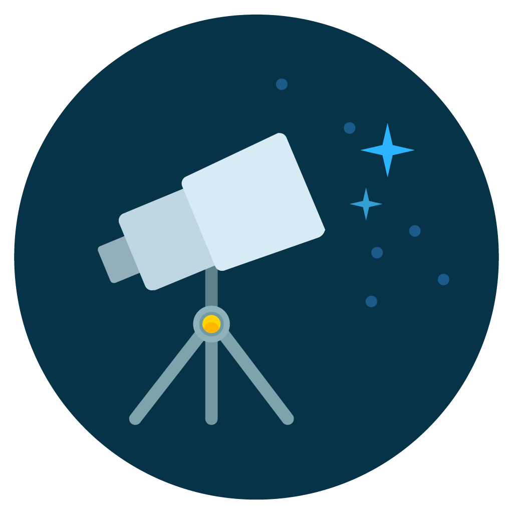 1024x1025 Telescope Icon Vector Free Download