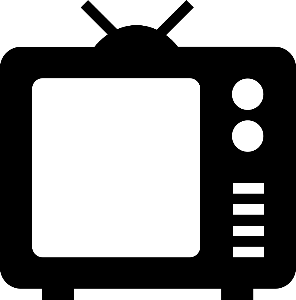 980x994 Tv Television Tube Png Icon Free Download