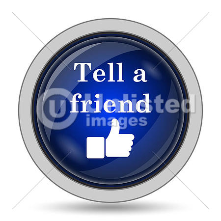450x450 Tell A Friend Icon Stock Photos