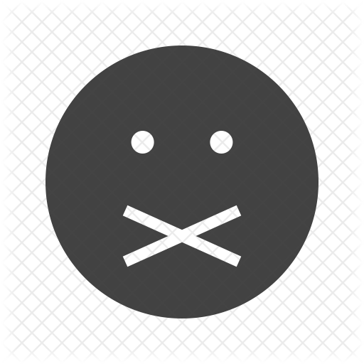 Do Not Tell Icon Of Glyph Style 512x512 Do Not Tell Icon Of Glyph Style
