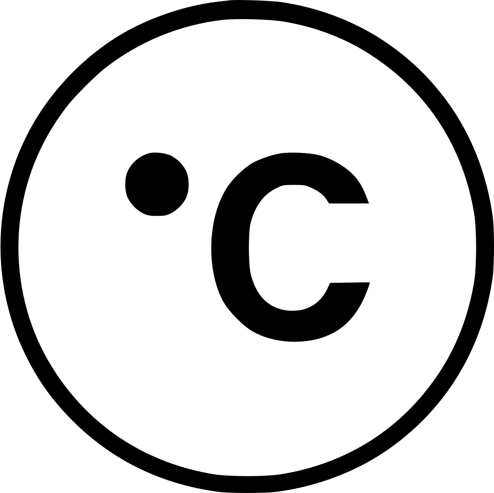 981x980 C Temperature Celsius Temp Weather Mobile Png Icon Free