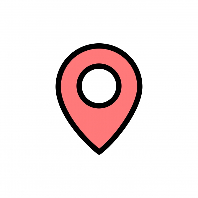 640x640 Twitter Location Map Flat Color Icon Vector Icon Banner Temp, App