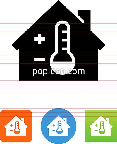 400x490 Home Temperature Icon