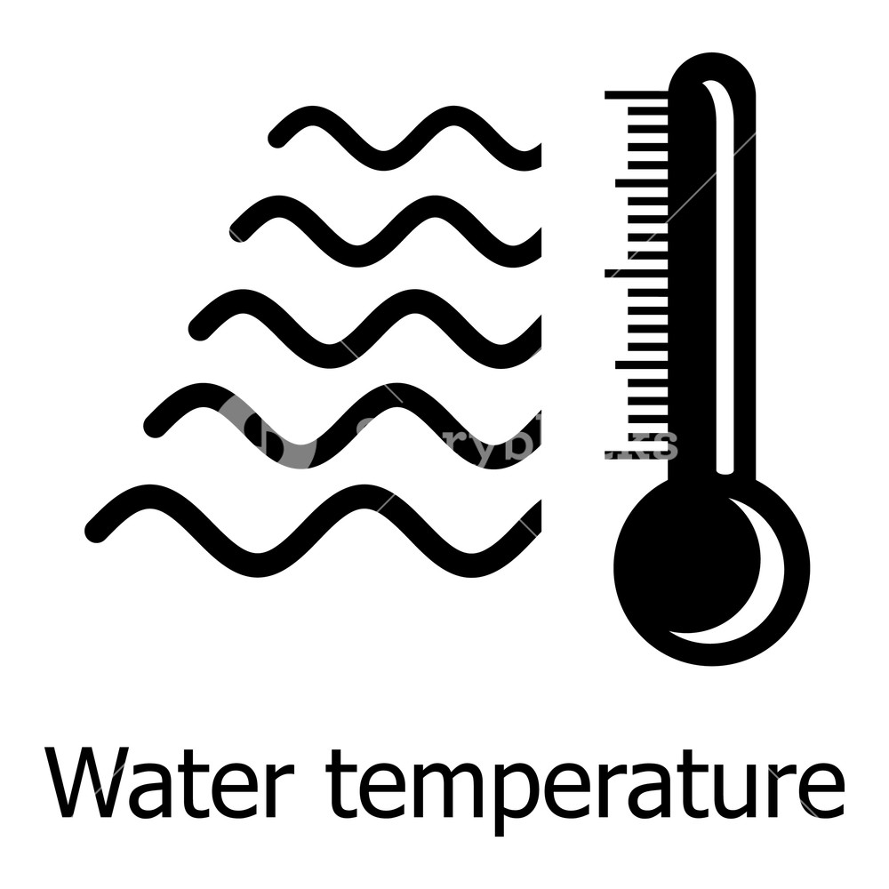 1000x1000 Water Temperature Icon Simple Illustration Of Water Temperature
