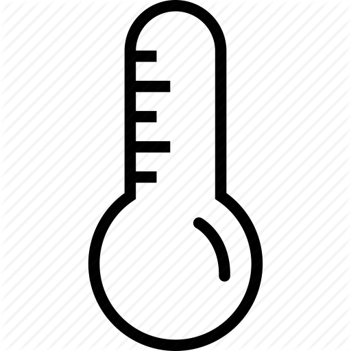 512x512 Thermometer Icon Png Vector, Clipart