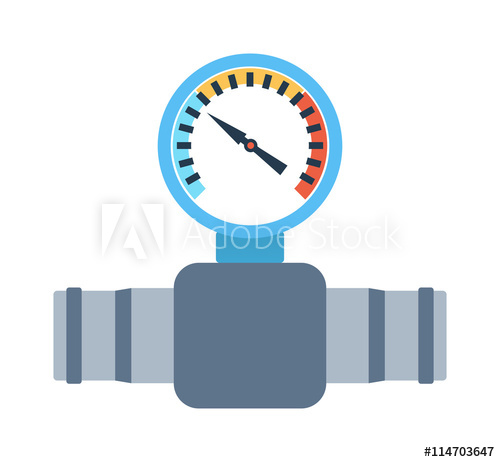 500x462 Pressure Sensor Differential Tool Vector Icon Or Pressure Sensor