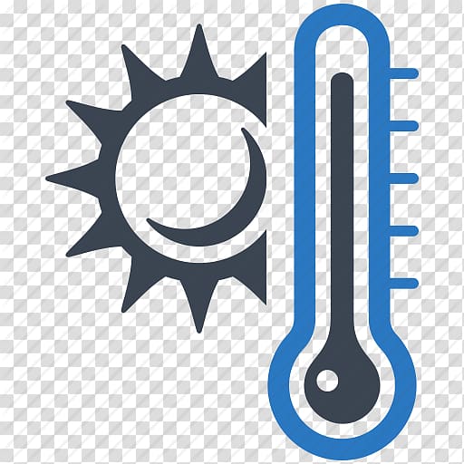 512x512 Black And Blue High Temperature Illustration, Temperature