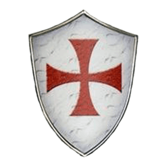 555x555 Download Free Png Miniature Knights Templar Shield