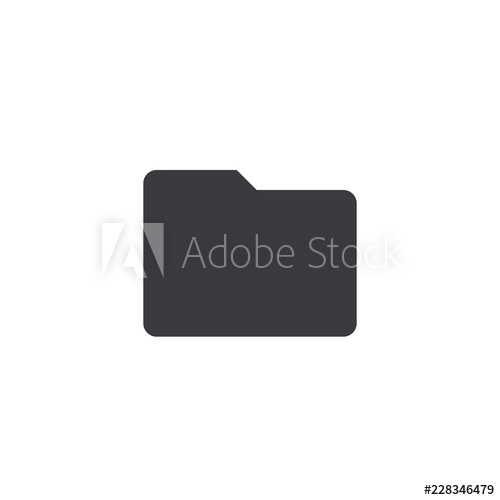 Folder Icon Vector Folder Folder Shape Template Element 500x500 Folder Icon Vector Folder Folder Shape Template Element