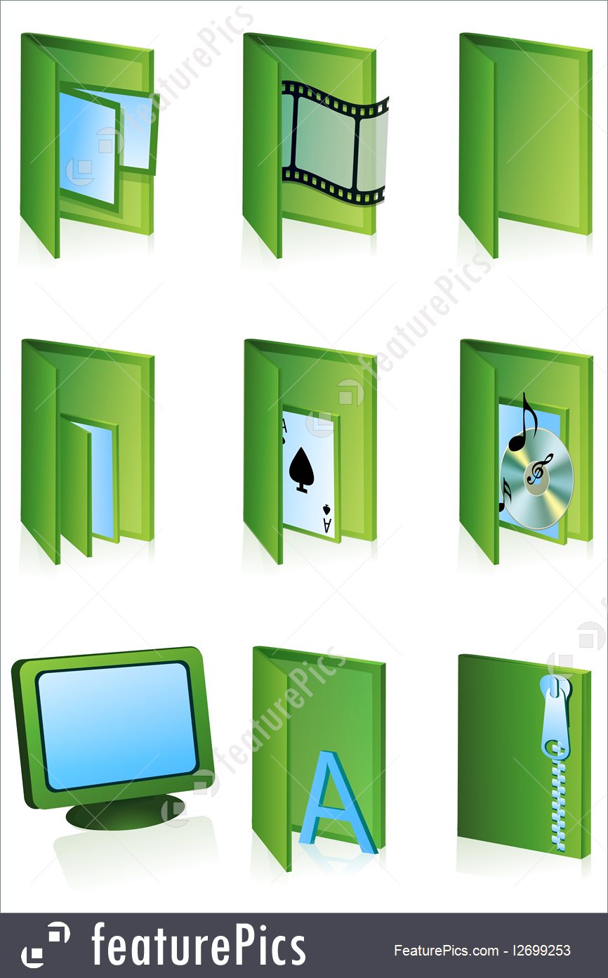 Templates Different Folder Icons 866x1392 Templates Different Folder Icons
