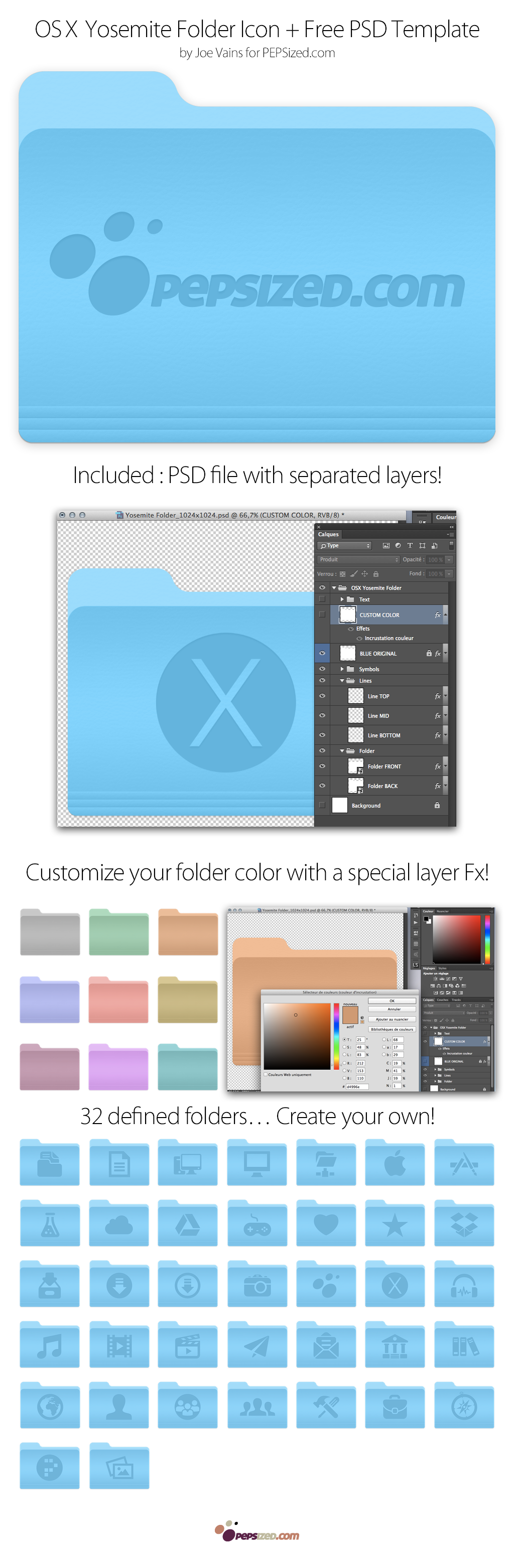 Osx Yosemite Folders Icons + Free Template Pepsized 1024x3126 Osx Yosemite Folders Icons + Free Template Pepsized