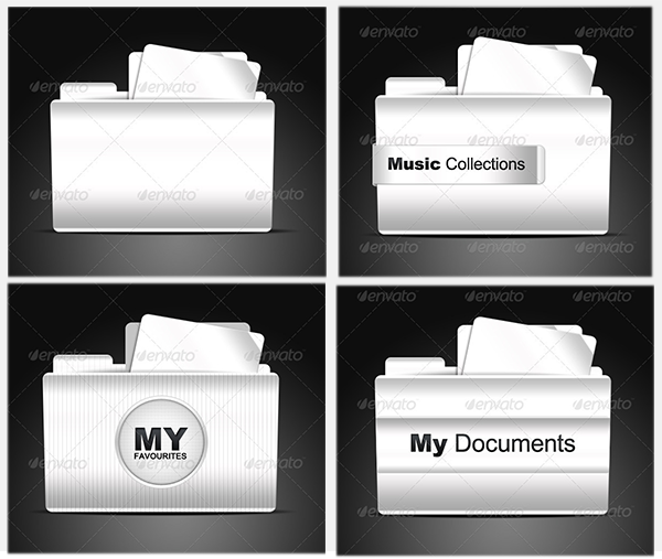 Outstanding Collection Of Folder Icons Free Premium Templates 600x507 Outstanding Collection Of Folder Icons Free Premium Templates