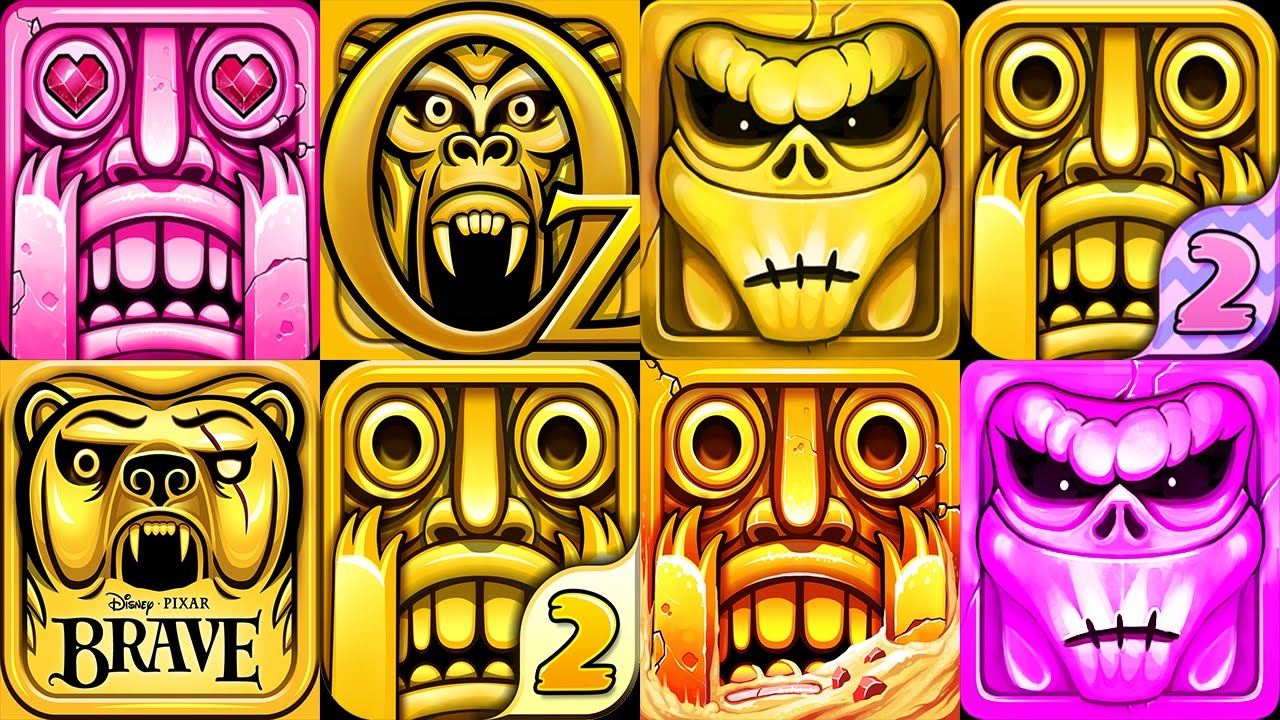 1280x720 Temple Run Vs Temple Run Brave Vs Temple Run Oz Vs Zombie Run Hd
