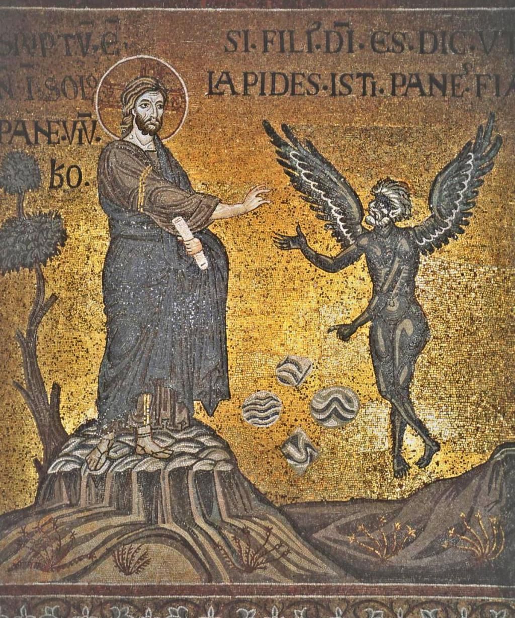 1024x1229 Anonymous The Temptation Of Christ Duomo Di Monreale Monreale