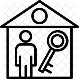 256x256 Tenant Icon Of Line Style