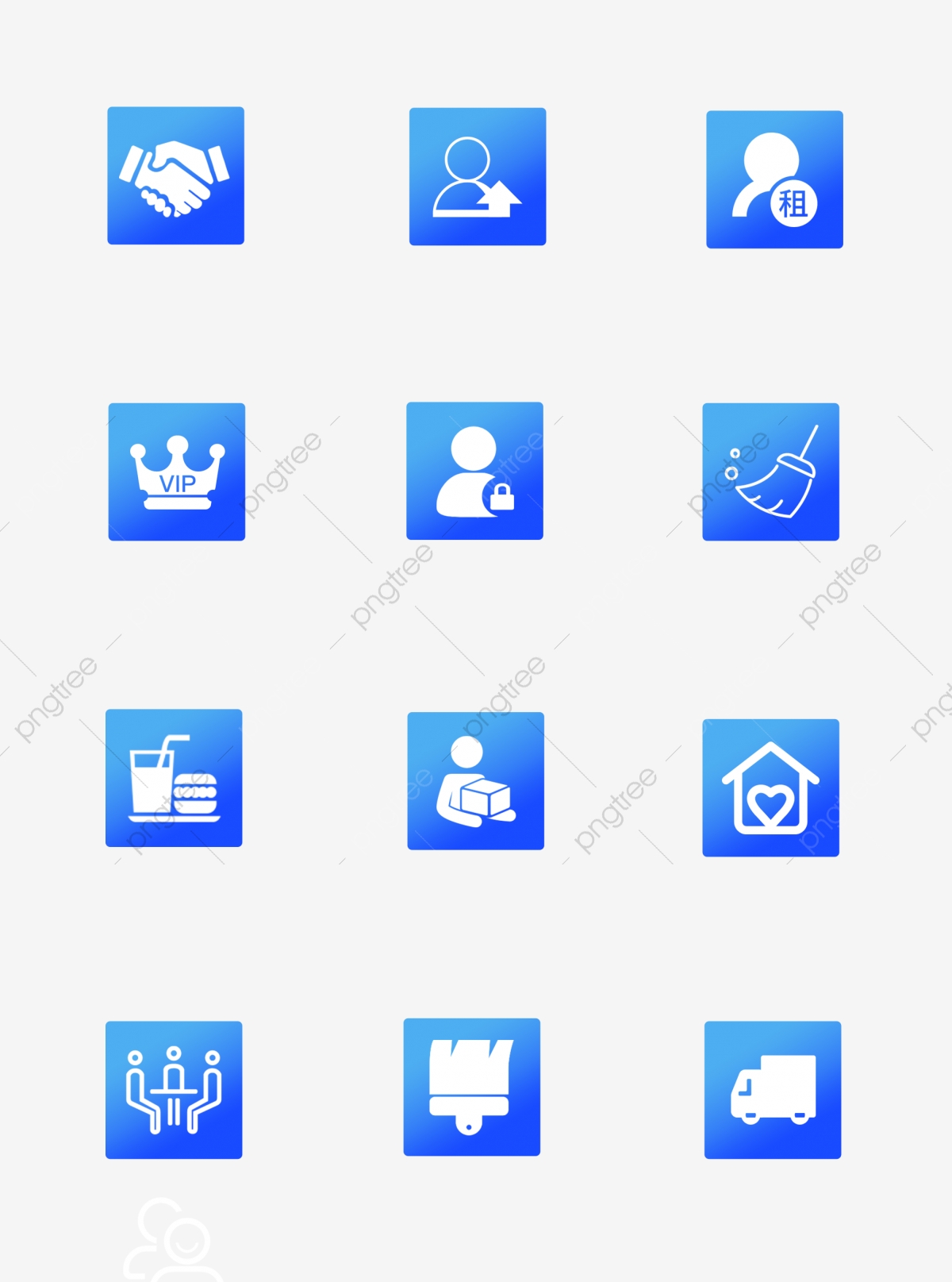 1200x1615 Twelve Sets Of Practical Icon Elements, Visitor Icon, Owner Icon