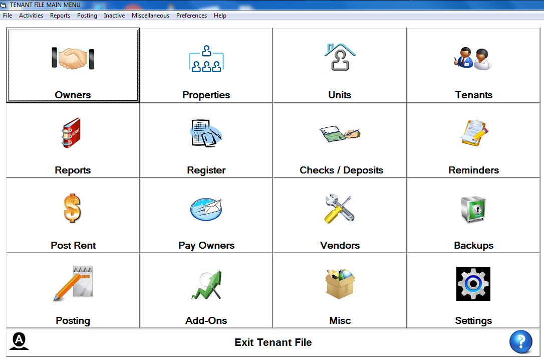 1086x724 Easy To Navigate Menu Bar For Landlords Tenant Software