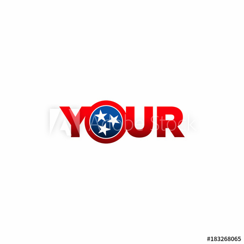 Letter Logo With Tennessee Three Stars Icon Vector 500x500 Letter Logo With Tennessee Three Stars Icon Vector